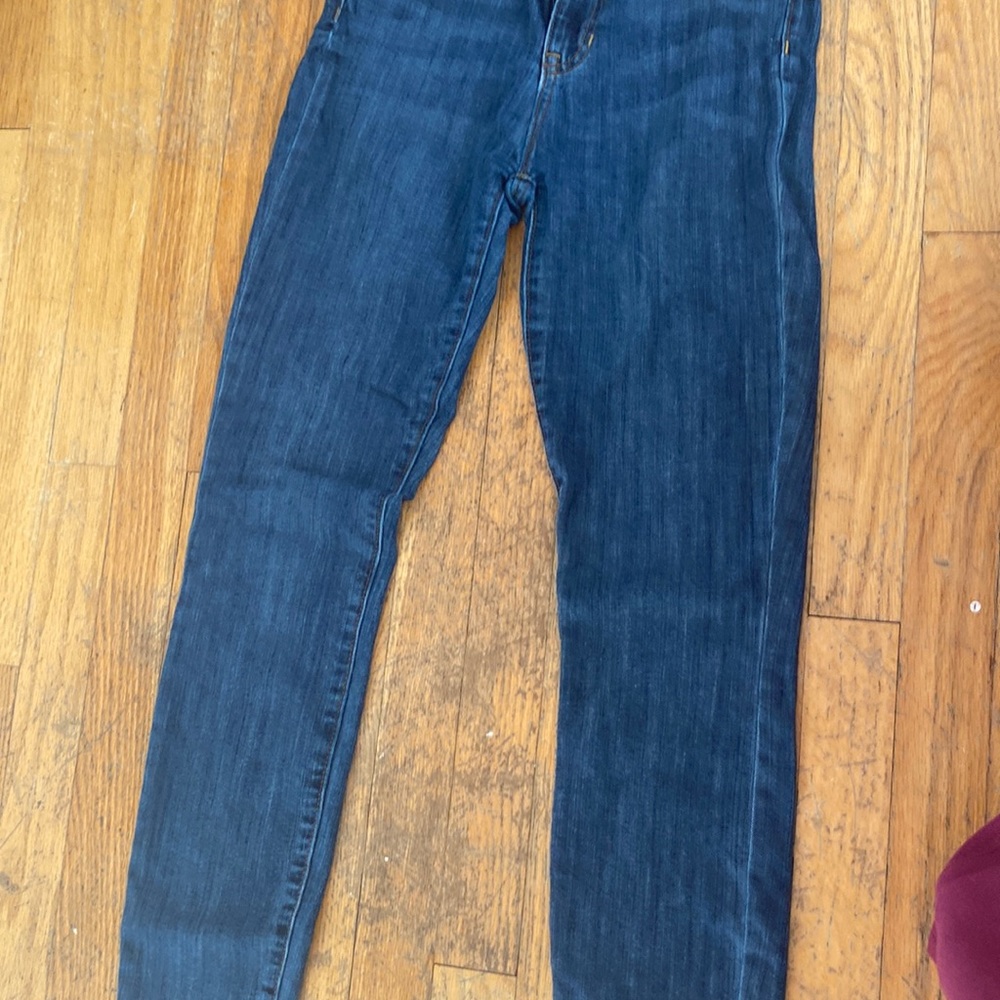 high rise skinny jeans